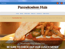 Tablet Screenshot of pannekoeken-mn.com